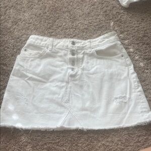 White Zara Skirt